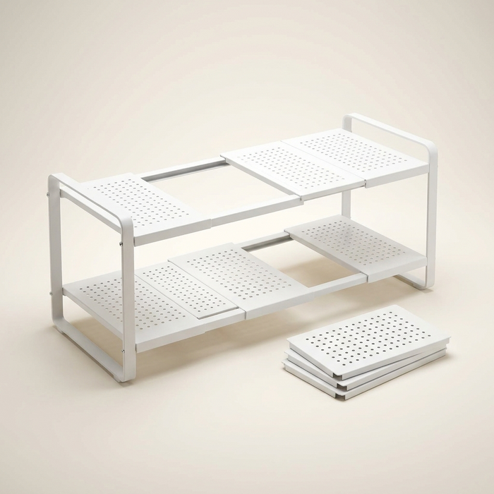 Organizador extensible para el mueble bajo el fregadero